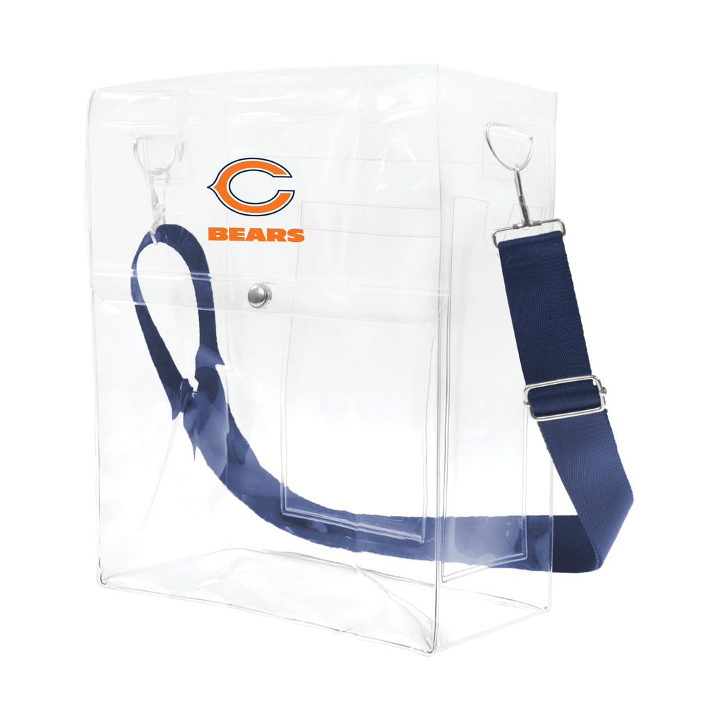 Chicago Bears Clear Ticket Satchel