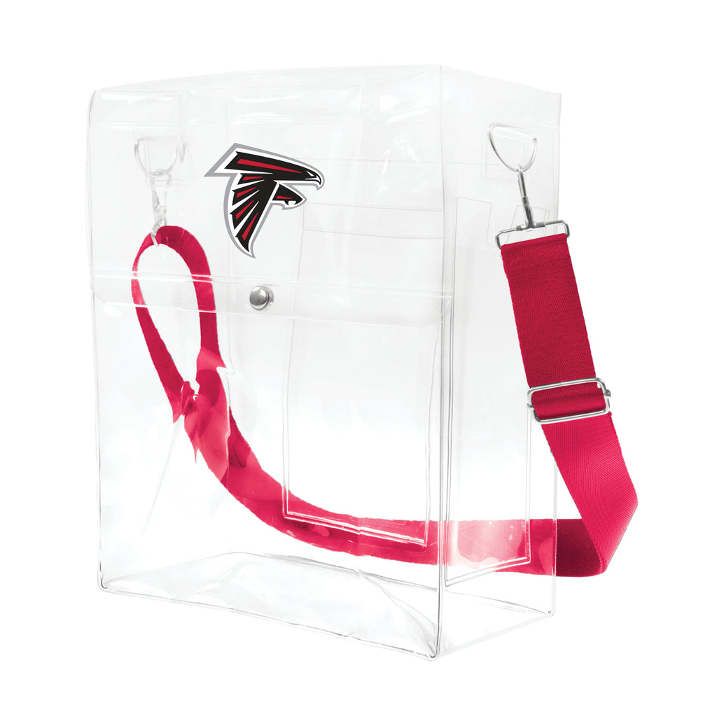 Atlanta Falcons Clear Ticket Satchel