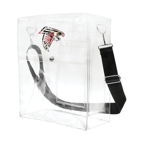 Atlanta Falcons Clear Ticket Satchel