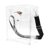 New England Patriots Clear Ticket Satchel