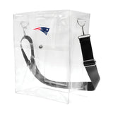 New England Patriots Clear Ticket Satchel