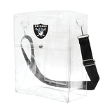 Oakland Raiders Clear Ticket Satchel