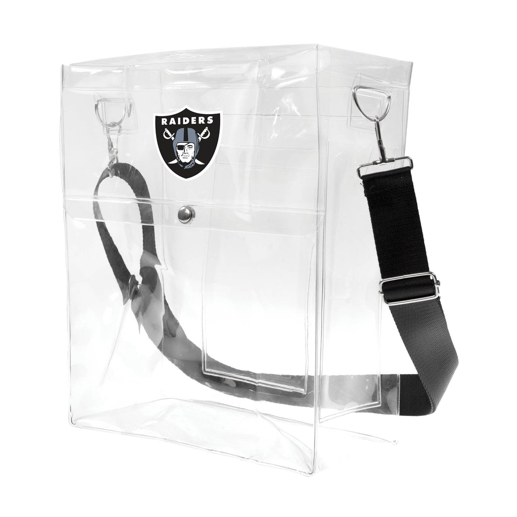 Raiders Clear Ticket Satchel