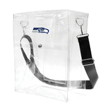 Seattle Seahawks Clear Ticket Satchel