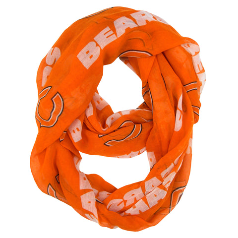 Chicago Bears Sheer Infinity Scarf