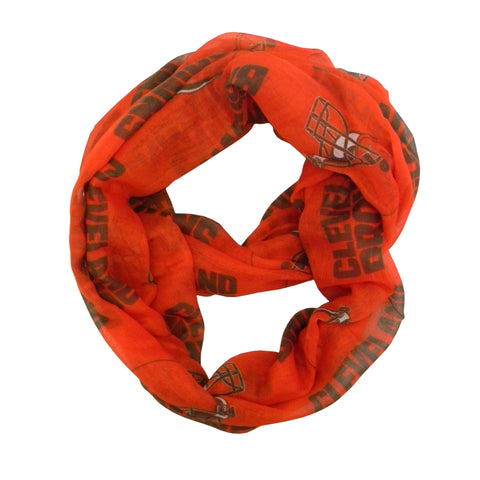 Cleveland Browns Sheer Infinity Scarf