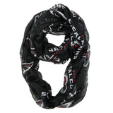 Atlanta Falcons Sheer Infinity Scarf