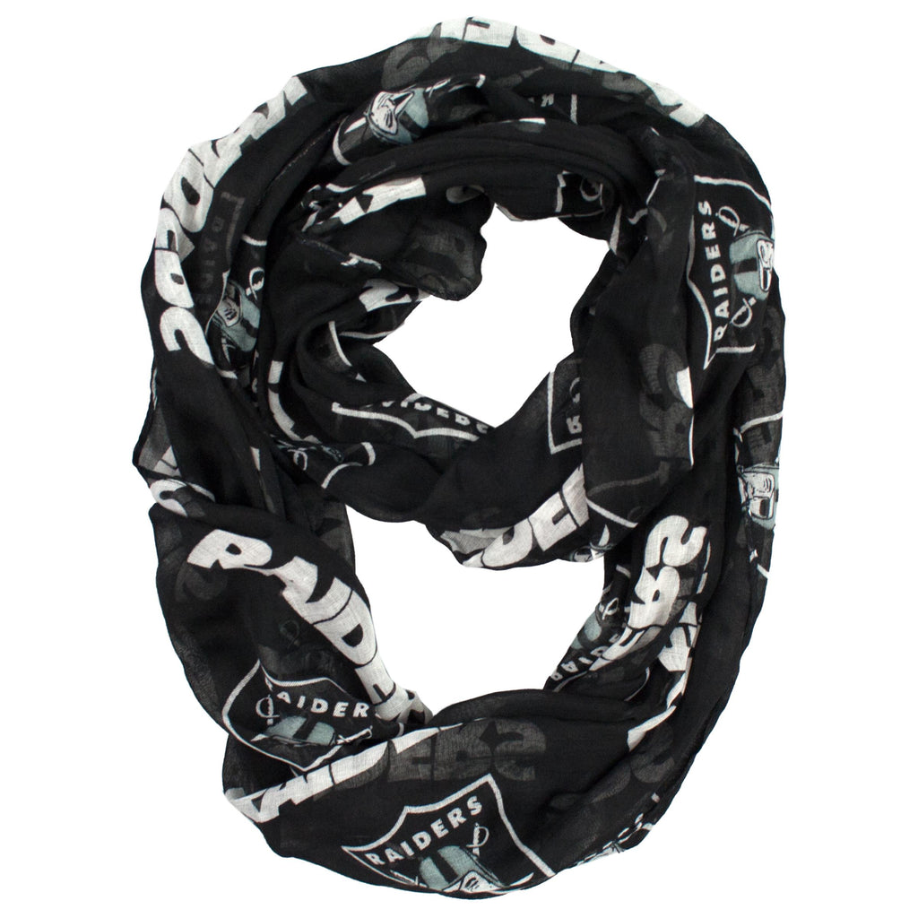 Raiders Sheer Infinity Scarf