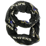 Baltimore Ravens Sheer Infinity Scarf