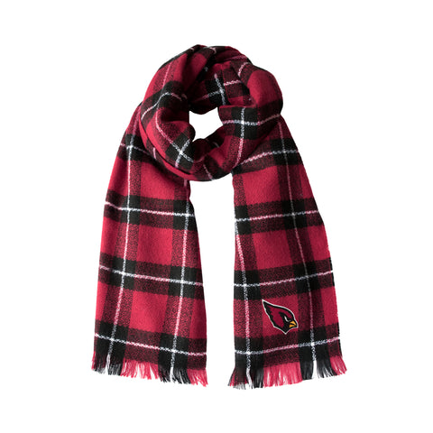 Arizona Cardinals Plaid Blanket -  Scarf