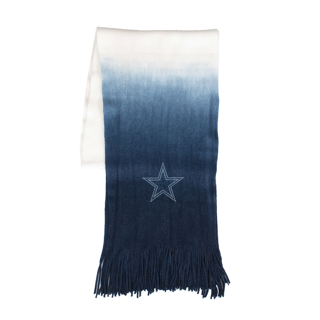 Dallas Cowboys Dip Dye Scarf - Navy