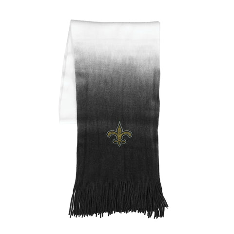 New Orleans Saints Dip Dye Scarf - Black
