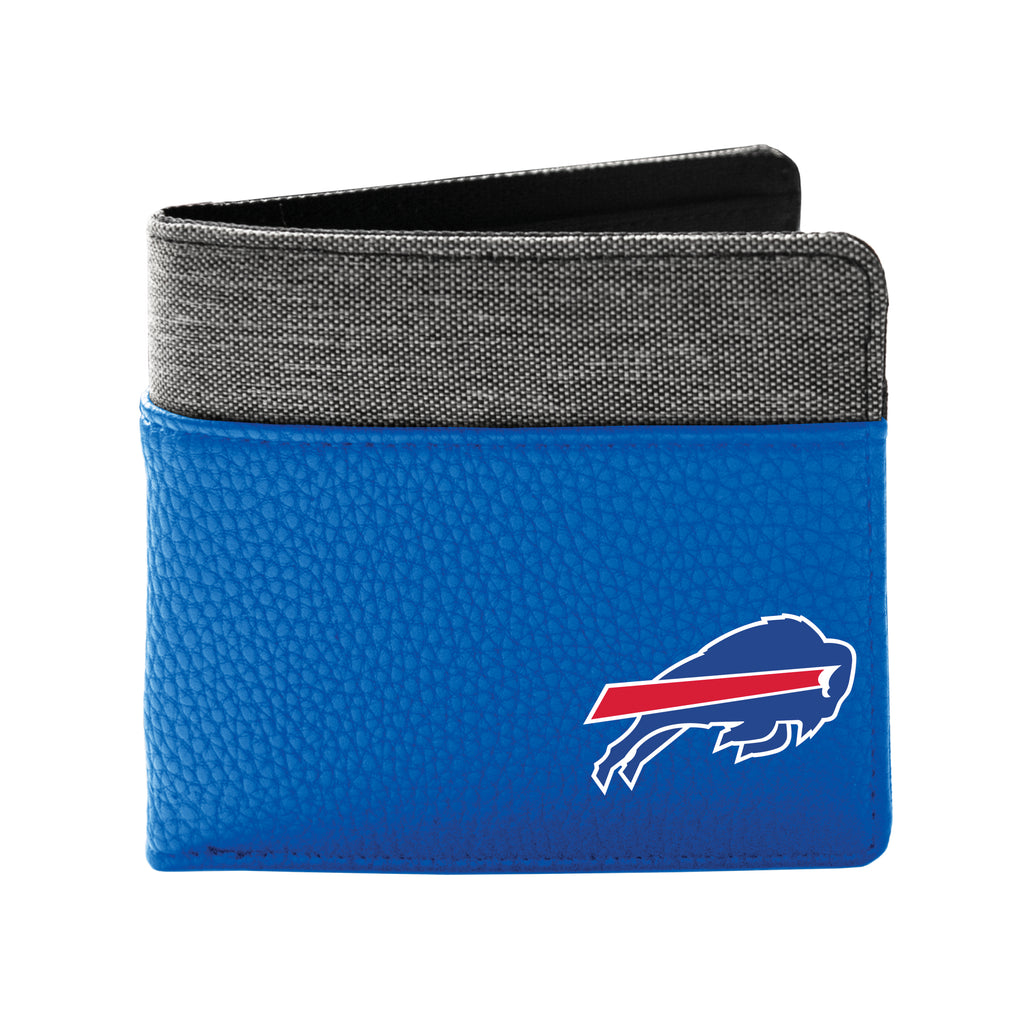 Buffalo Bills Pebble Bifold Wallet - Royal