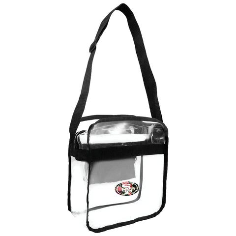 San Francisco 49ers Clear Carryall Crossbody