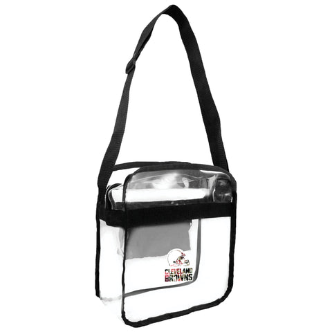 Cleveland Browns Clear Carryall Crossbody