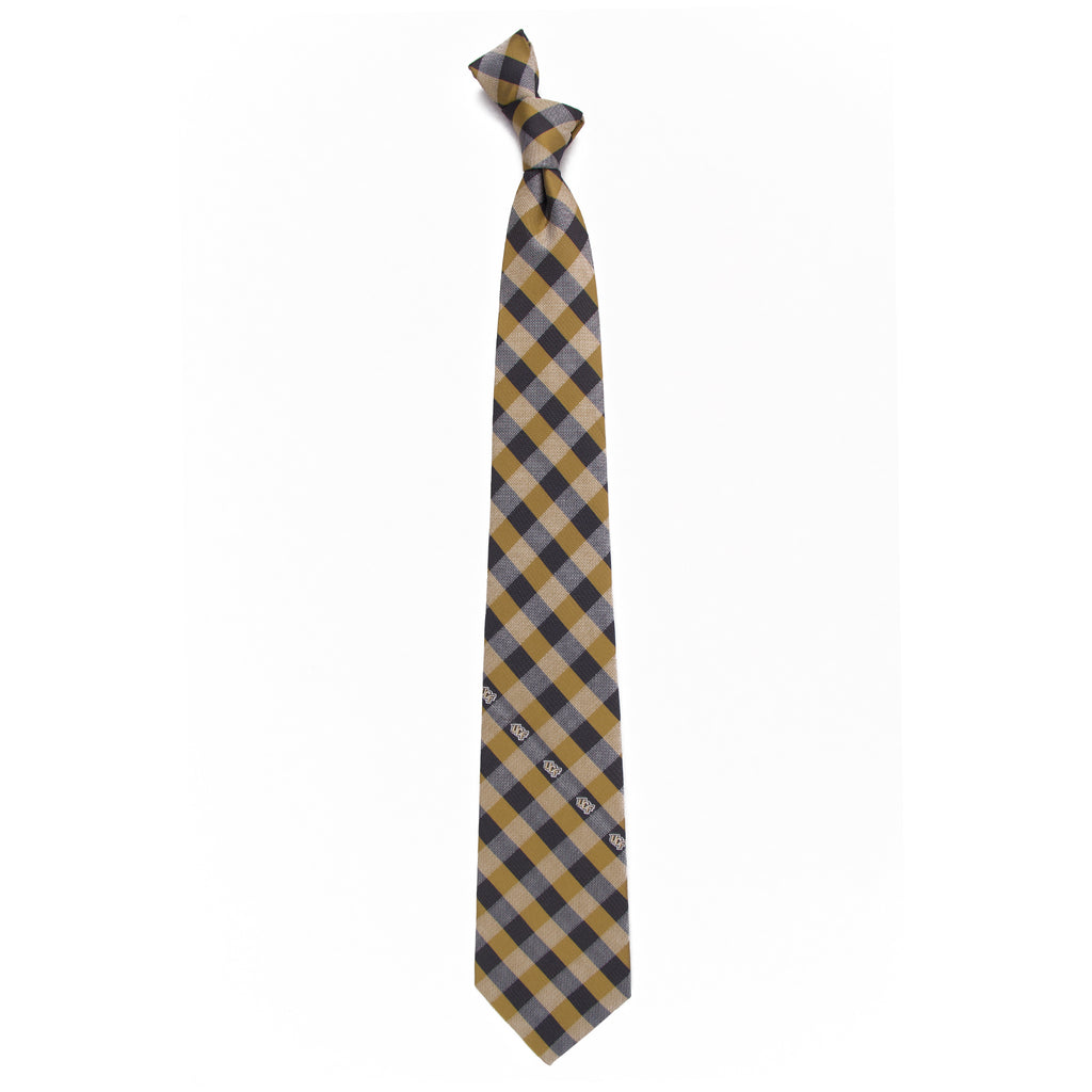  UCF Knights Check Style Neck Tie
