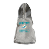 Miami Dolphins Pet Hooded Crewneck Type