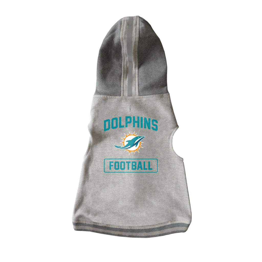 Miami Dolphins Pet Hooded Crewneck Type
