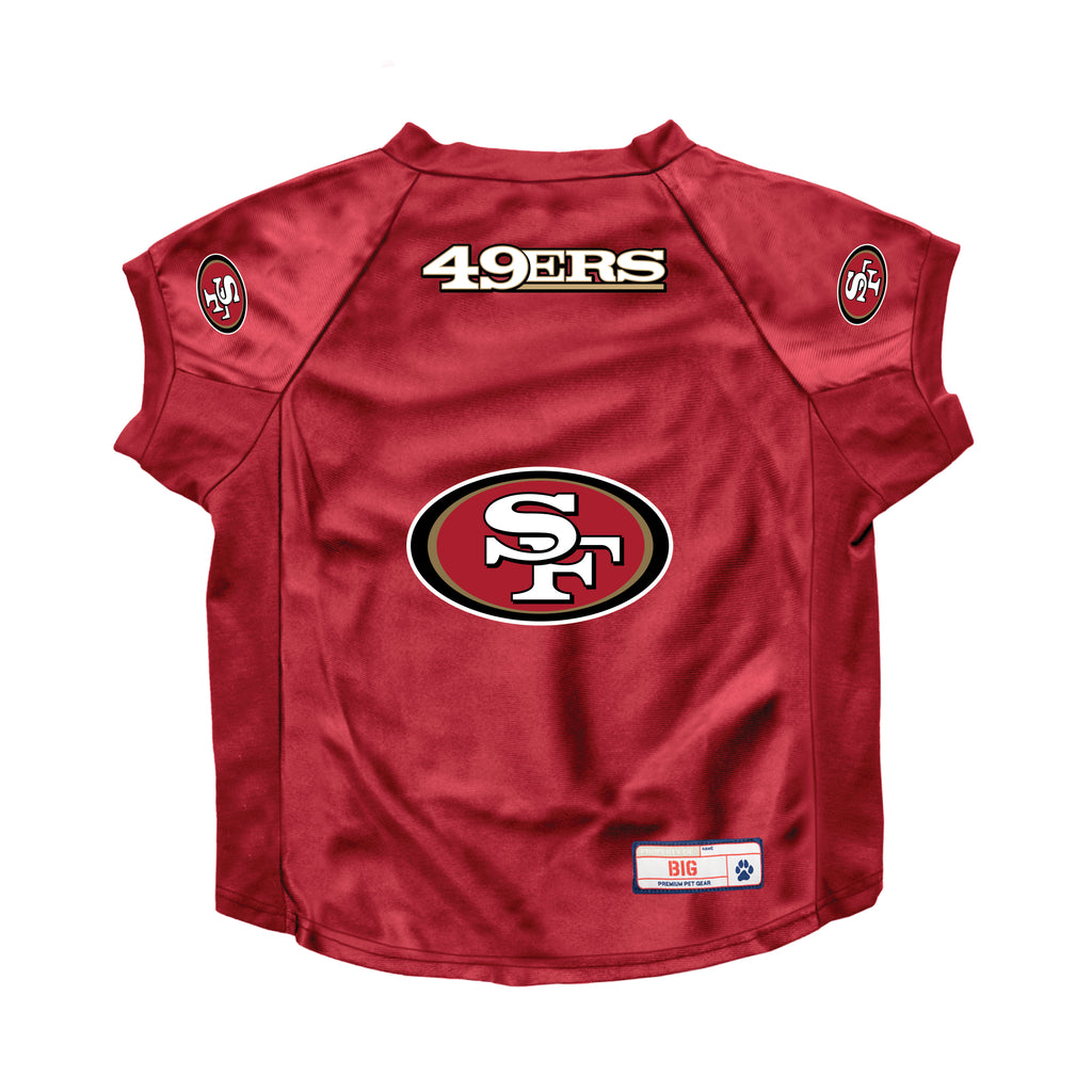 San Francisco 49ers Big Pet Stretch Jersey
