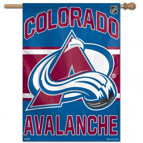 Colorado Avalanche Banner 28x40 Vertical Special Order