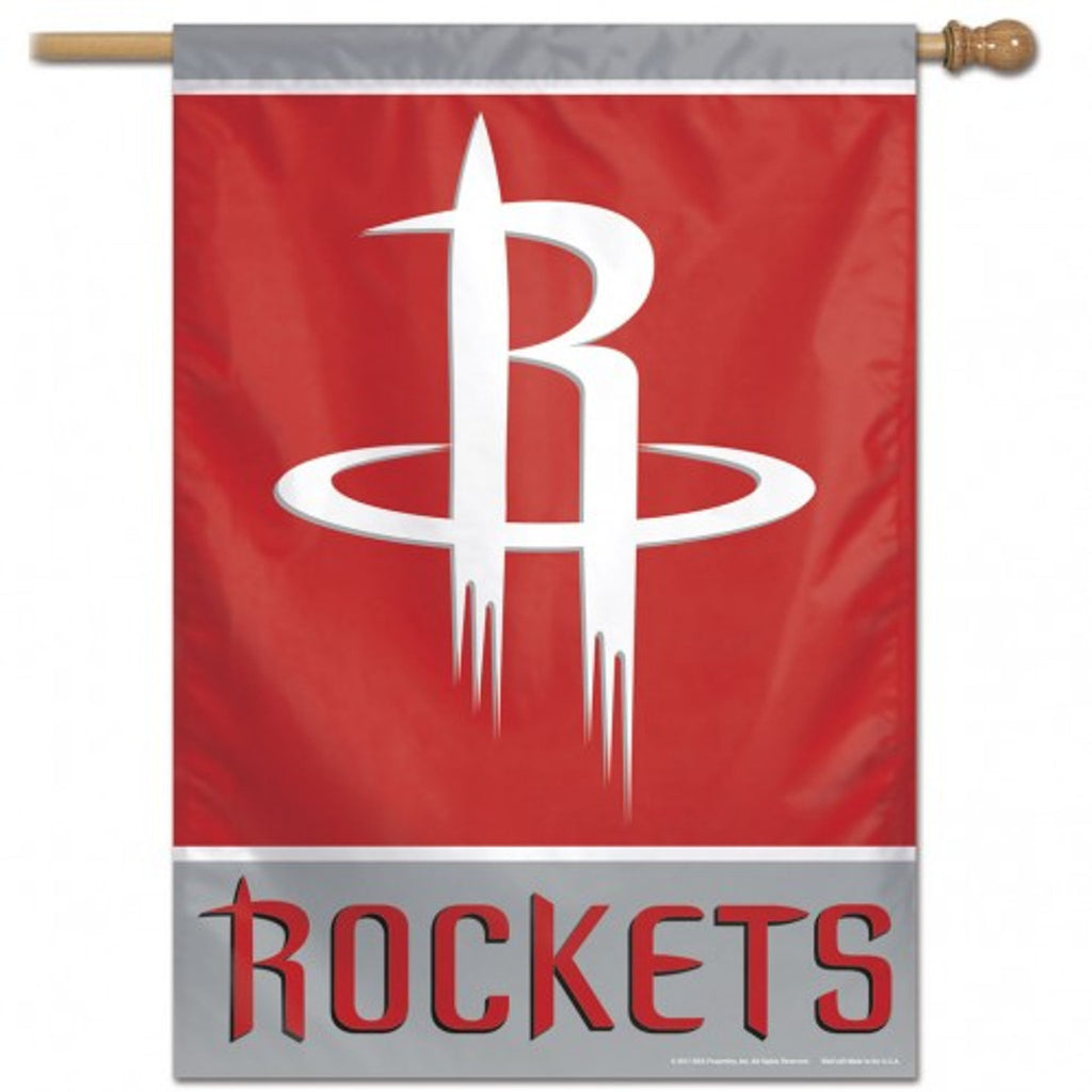 Houston Rockets Banner 28x40 Vertical Special Order