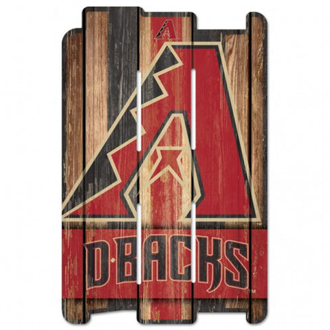 Arizona Diamondbacks Sign 11x17 Wood Fence Style Special Order