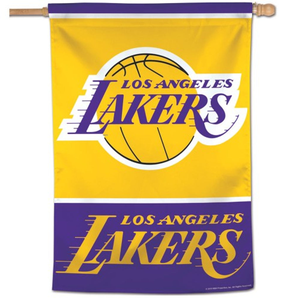 Los Angeles Lakers Banner 28x40 Vertical