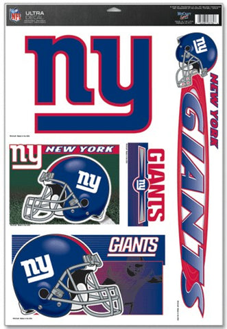New York Giants Decal 11x17 Ultra