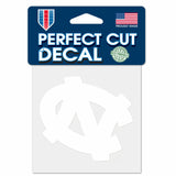 North Carolina Tar Heels Decal 4x4 Perfect Cut