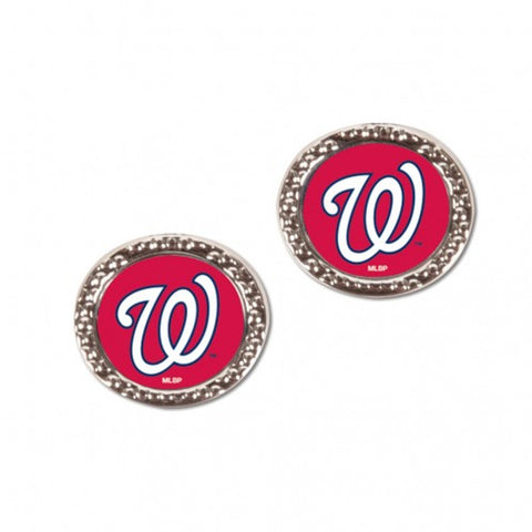 Washington Nationals Earrings Post Style Special Order