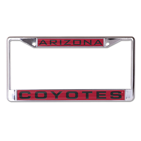 Arizona Coyotes License Plate Frame Inlaid Special Order