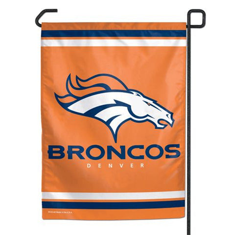 Denver Broncos Flag Garden Style
