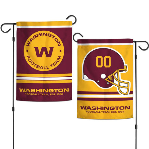 Washington Huskies Football Team Flag 12x18 Garden Style 2 Sided