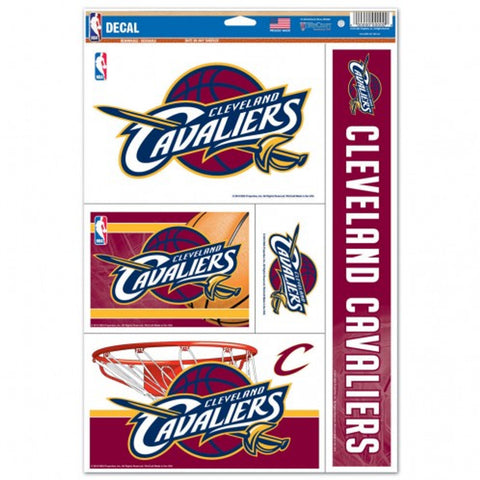 Cleveland Cavaliers Decal 11x17 Ultra Special Order