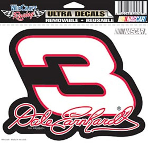 Dale Earnhardt Jr Decal 5x6 Ultra