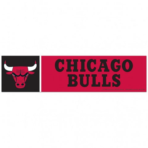Chicago Bulls Bumper Sticker WinCraft Special Order