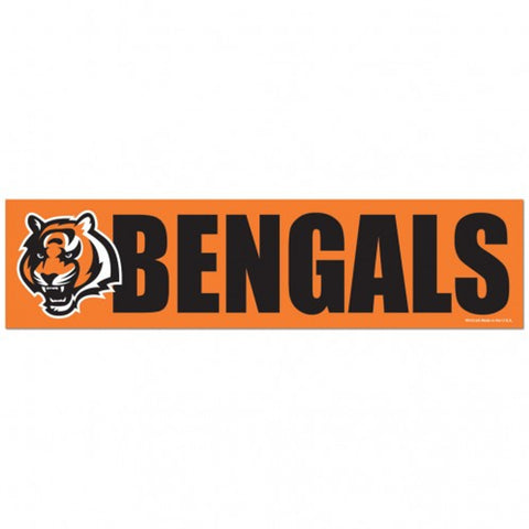 Cincinnati Bengals Bumper Sticker Special Order