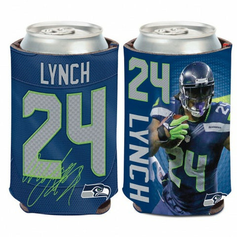 Seattle Seahawks Can Cooler Marshawn Lynch Design 