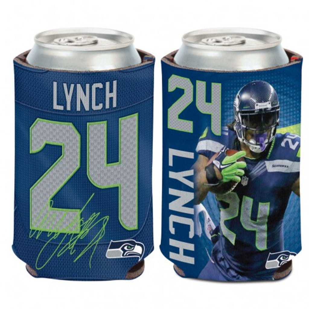 Seattle Seahawks Can Cooler Marshawn Lynch Design CO