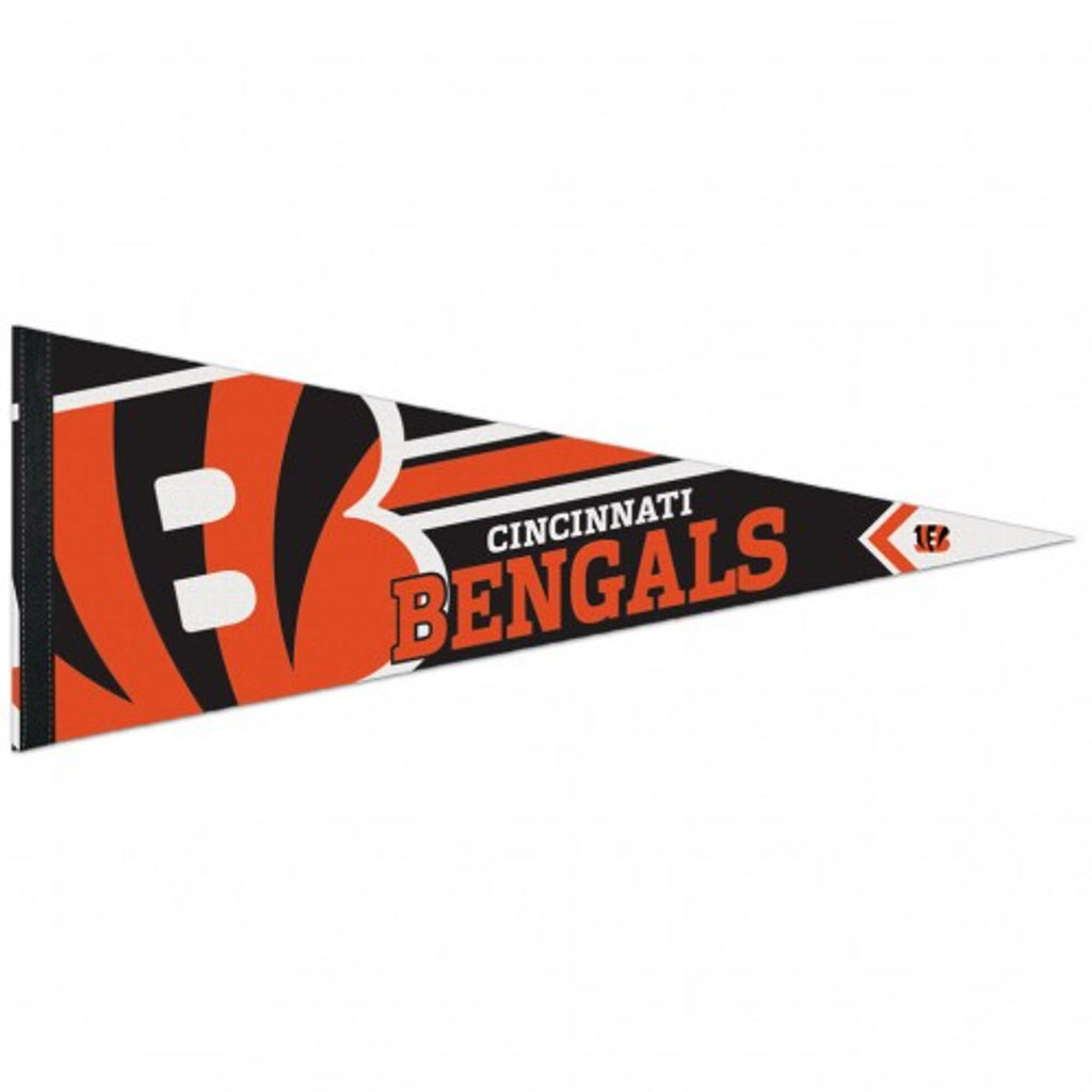 Cincinnati Bengals Pennant 12x30 Premium Style