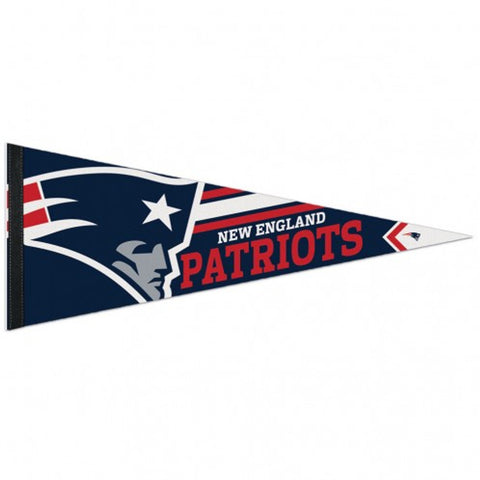 New England Patriots Pennant 12x30 Premium Style