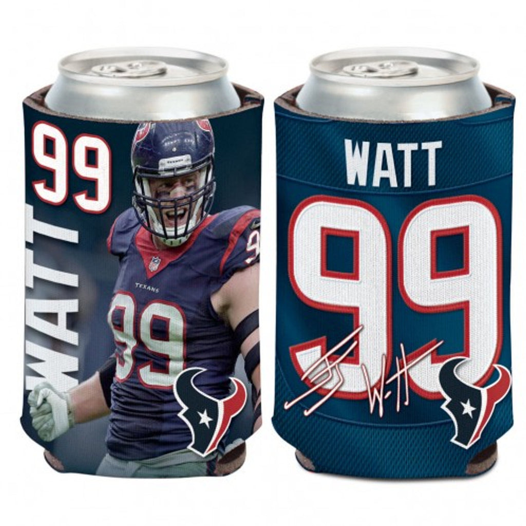 Houston Texans J.J. Watt Can Cooler