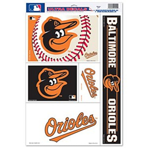 Baltimore Orioles Decal 11x17 Ultra Special Order