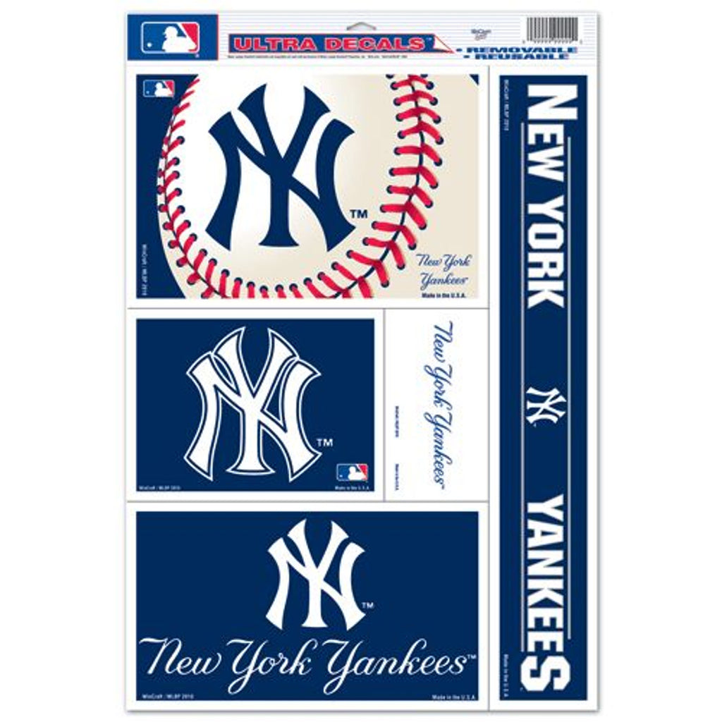 New York Yankees Decal 11x17 Ultra