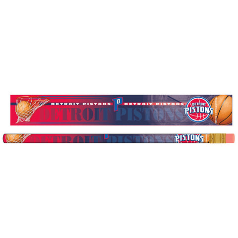 Detroit Pistons Pencil 6 Pack Special Order