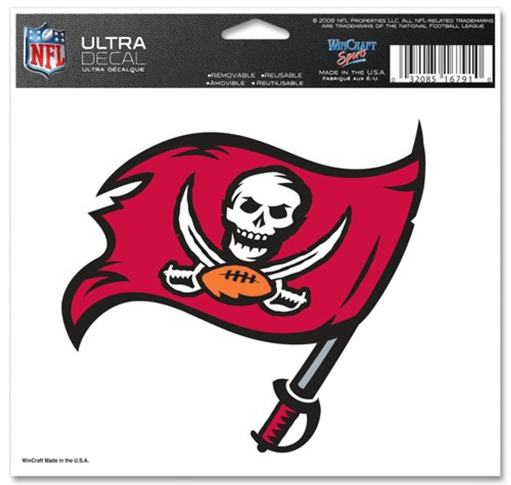 Tampa Bay Buccaneers Decal 5x6 Ultra Color – Fan Shop HQ