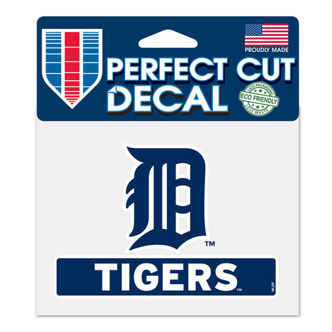 Detroit Tigers Decal 4.5x5.75 Perfect Cut Color Special Order
