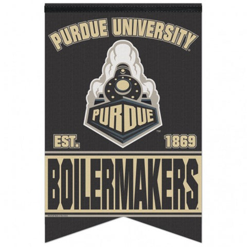 Purdue Boilermakers Banner 17x26 Pennant Style Premium Felt