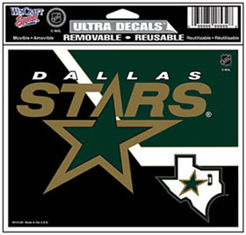 Dallas Stars Decal 5x6 Ultra Color Special Order