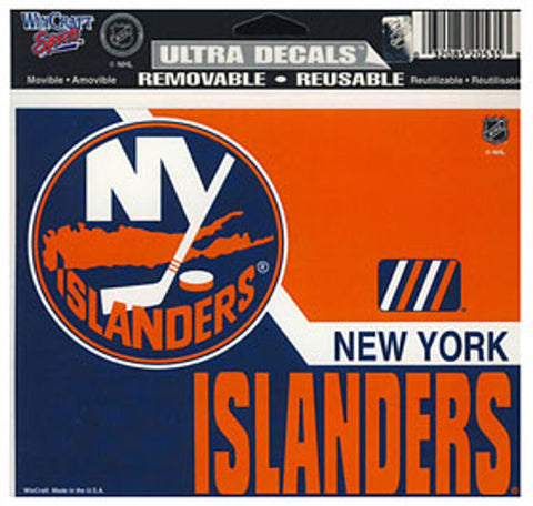 New York Islanders Decal 5x6 Ultra Color Special Order